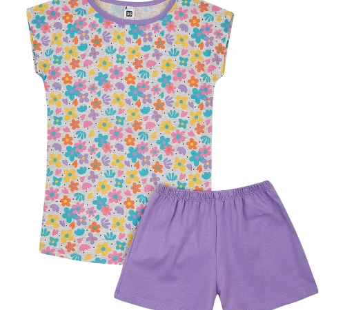 Пижама детская для девочек "Sage" violet