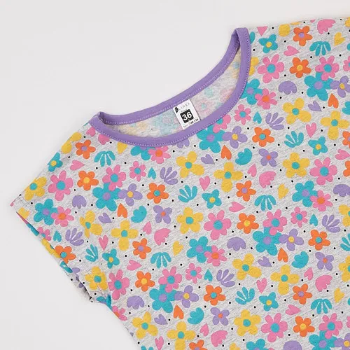 Піжама дитяча для дівчат "Sage" violet - 2