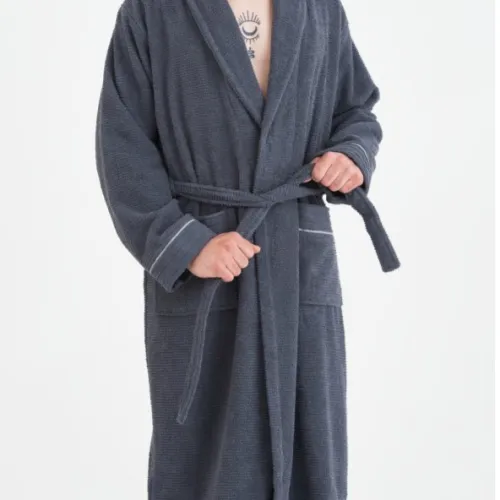 Халат С "Sam Home" anthracite - 4