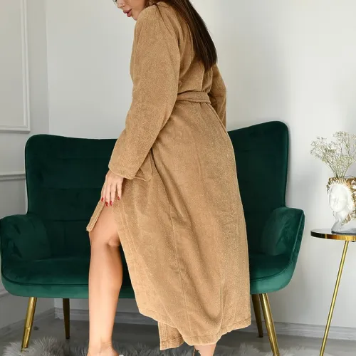 Халат жіночий "Sanna robe" beige - 3