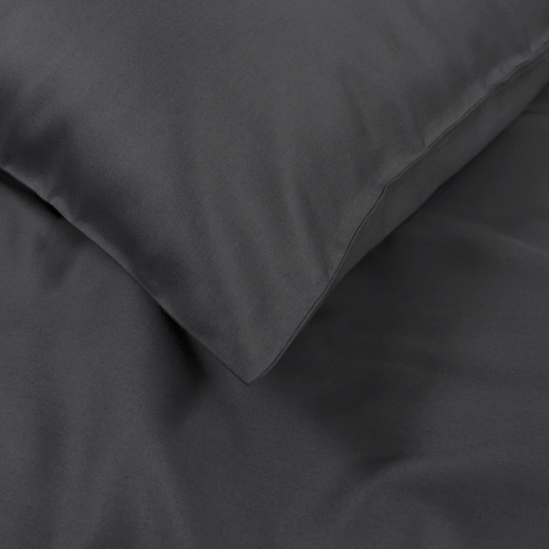 Комплект постільної білизни С Satin Elit "Bliss antrasit" - 6
