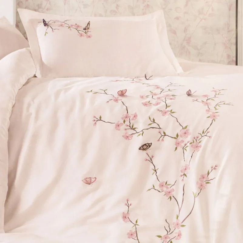Комплект постільної білизни С Satin Elit "Butterfly" - 2