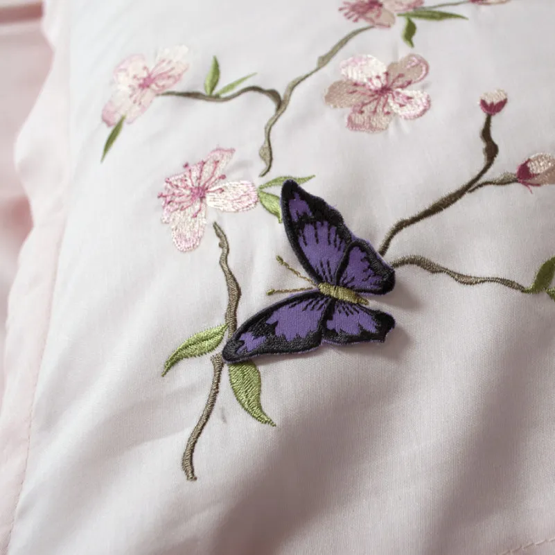 Комплект постільної білизни С Satin Elit "Butterfly" - 4