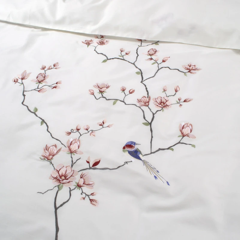 Комплект постельного белья С Satin Elit "Callista creamy" - 2