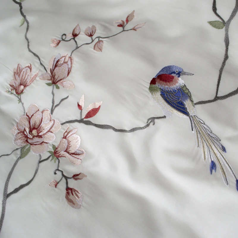 Комплект постельного белья С Satin Elit "Callista creamy" - 3