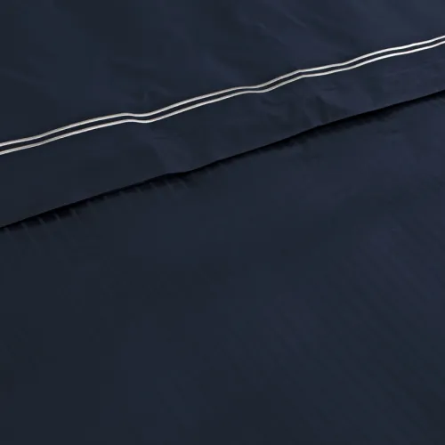 Комплект постільної білизни С Satin Elit "Calmness blue" - 5