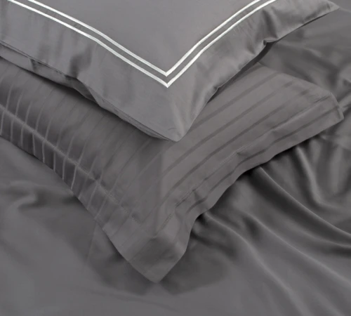 Комплект постільної білизни С Satin Elit "Calmness gray"