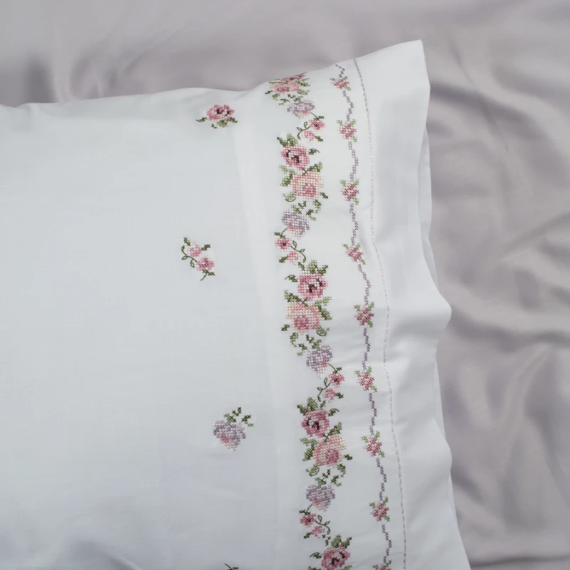 Комплект постільної білизни С Satin Elit "Celestia" - 4