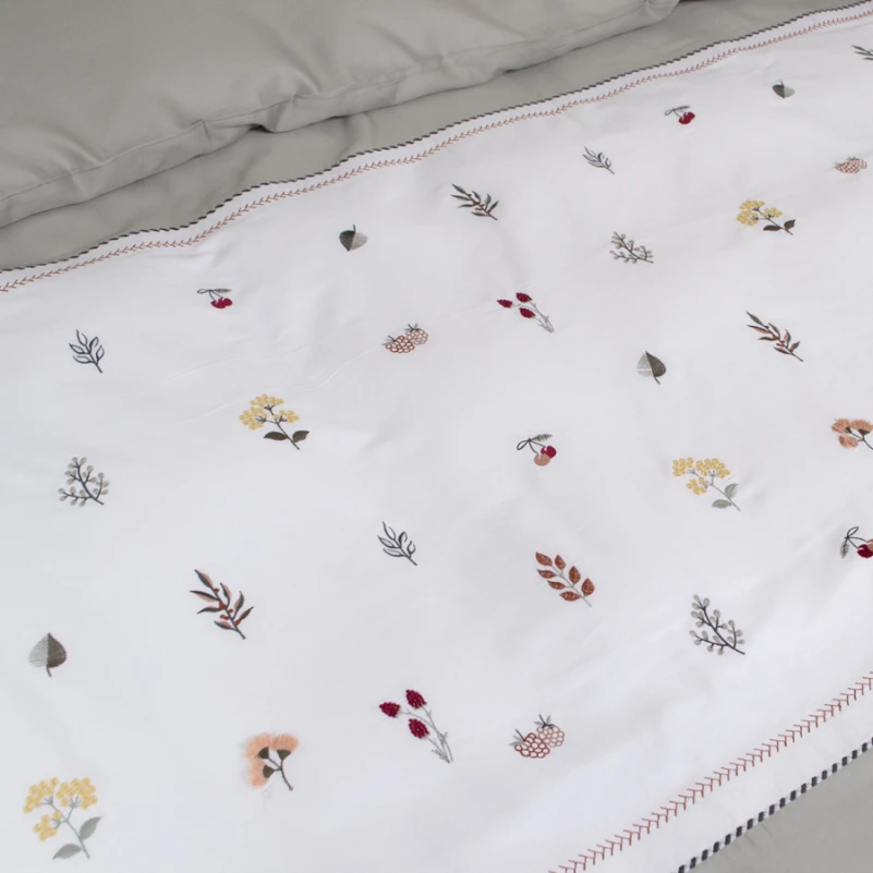 Комплект постільної білизни С Satin Elit "Delight gray" - 2