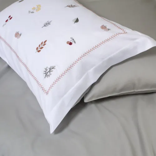 Комплект постільної білизни С Satin Elit "Delight gray"