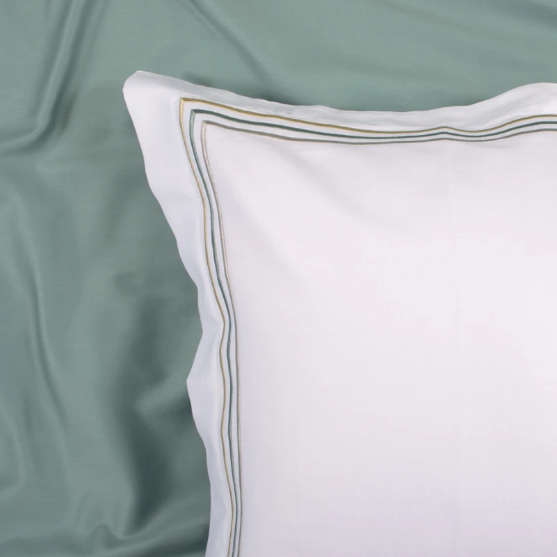 Комплект постельного белья С Satin Elit "Equanimity menthol" - 3