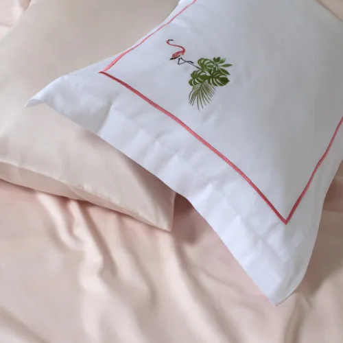 Комплект постільної білизни С Satin Elit "Flamingoes"