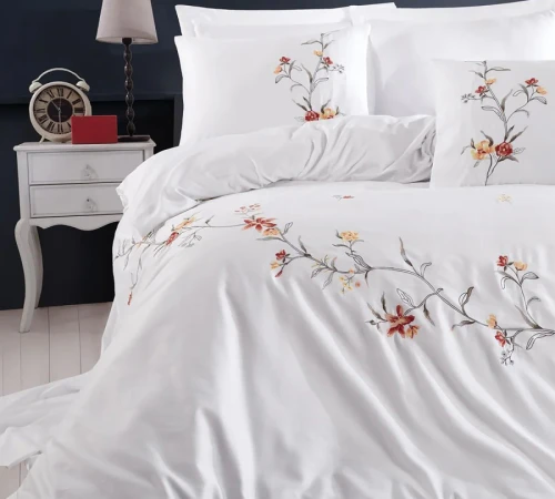 Комплект постільної білизни С Satin Elit "Floral" - 2