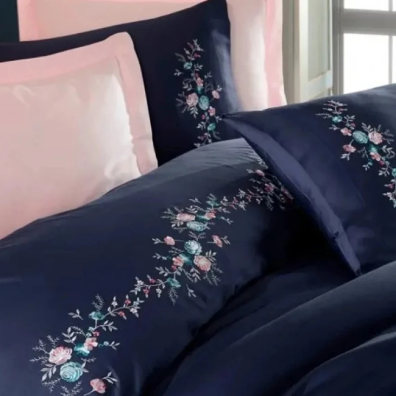 Комплект постільної білизни С Satin Elit "Flowers" - 2