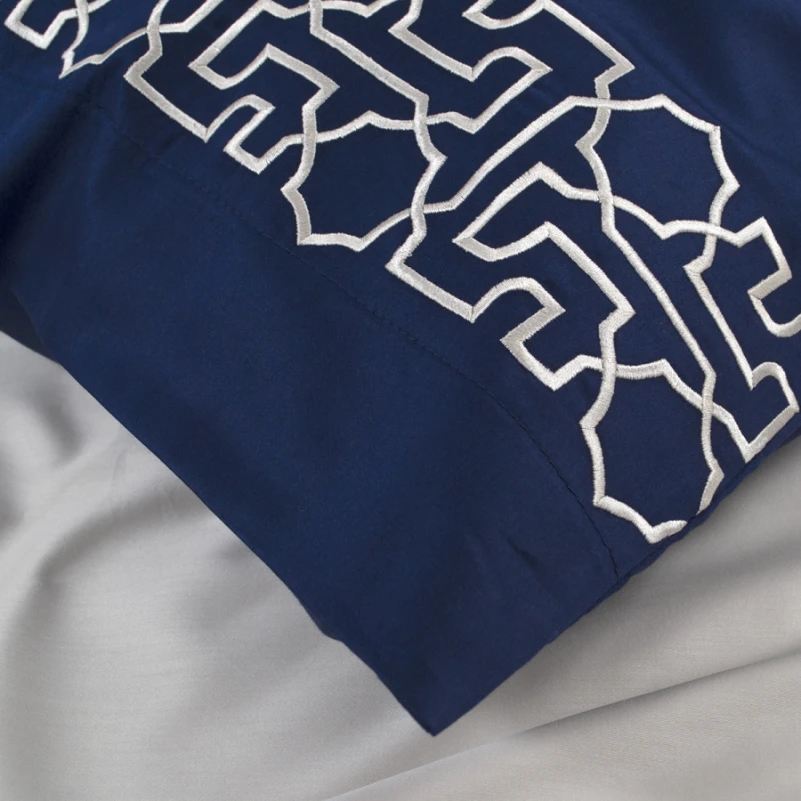 Комплект постільної білизни С Satin Elit "Geometric" - 6