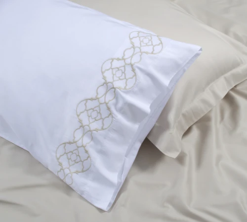 Комплект постільної білизни С Satin Elit "Graceful beige"