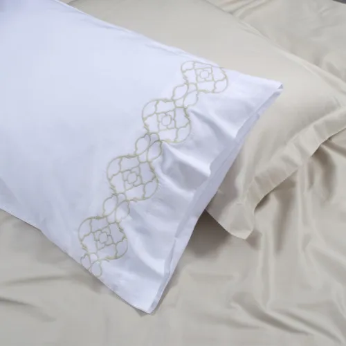 Комплект постільної білизни С Satin Elit "Graceful beige"