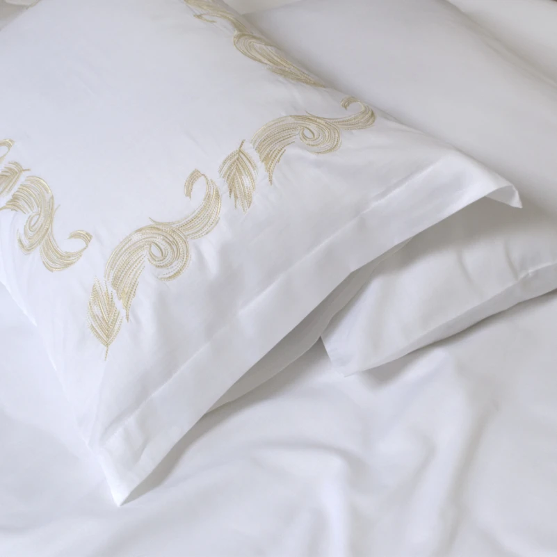 Комплект постільної білизни С Satin Elit "Gratitude beige"