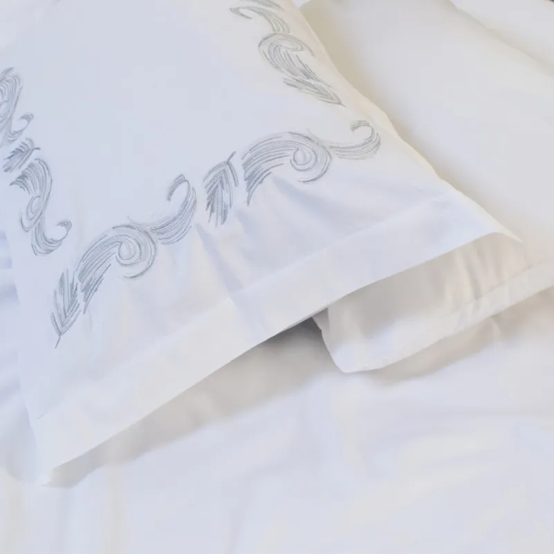 Комплект постельного белья С Satin Elit "Gratitude gray"