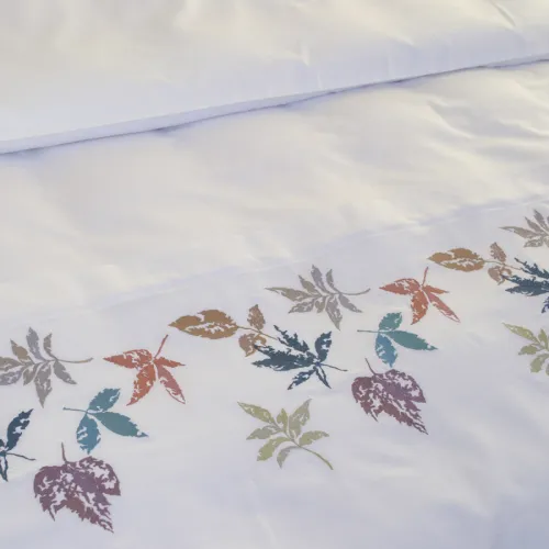 Комплект постільної білизни С Satin Elit "Leaf-inspired" - 4