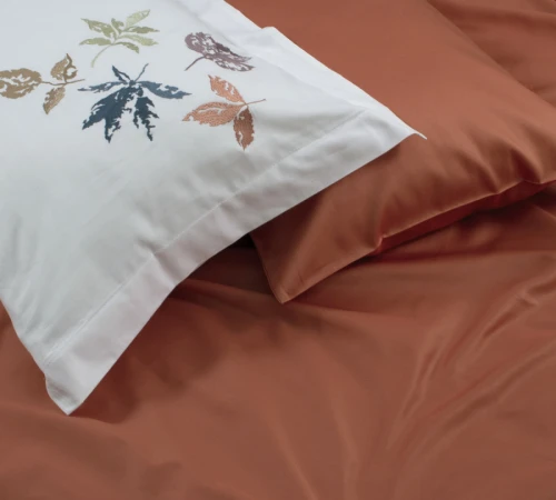 Комплект постільної білизни С Satin Elit "Leaf-inspired"