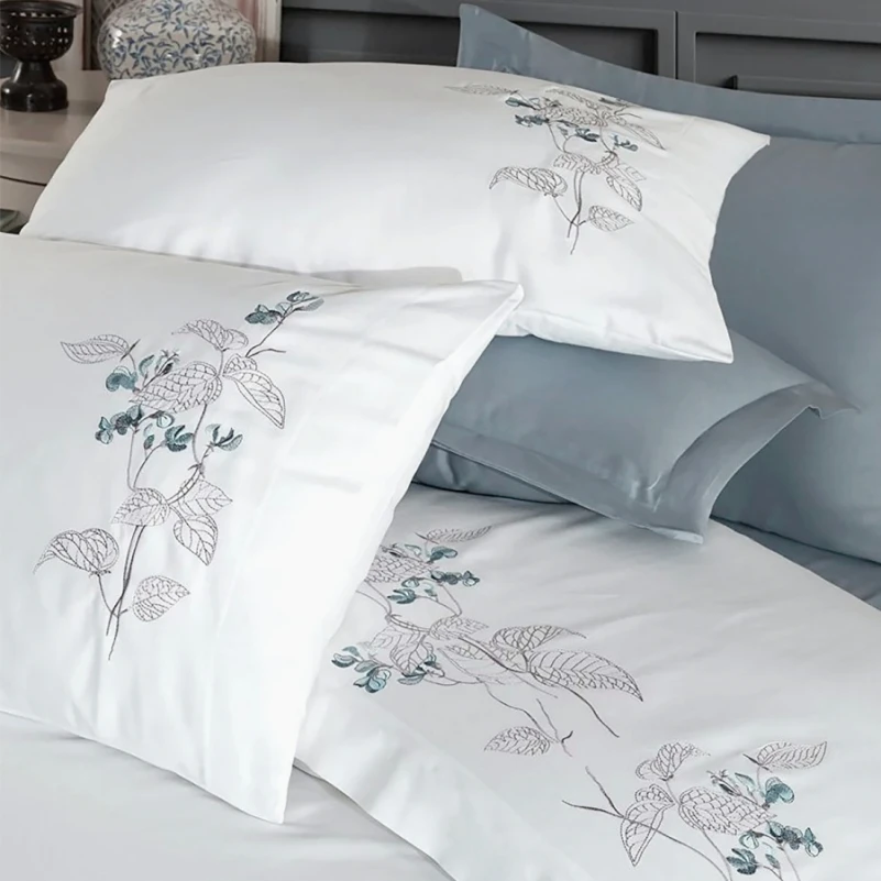 Комплект постільної білизни С Satin Elit "Leaves" - 2