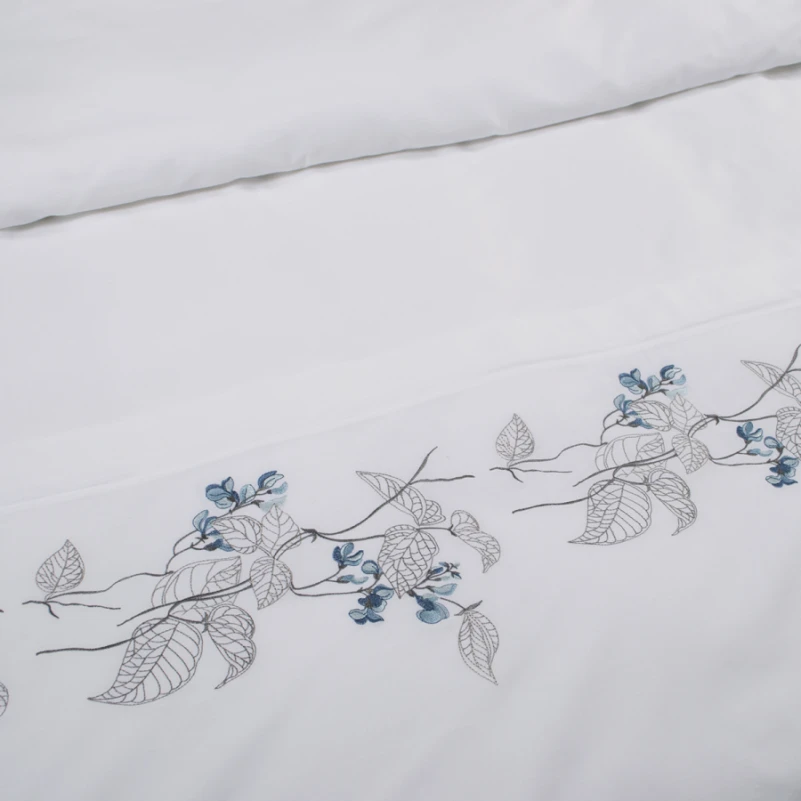 Комплект постільної білизни С Satin Elit "Leaves" - 3