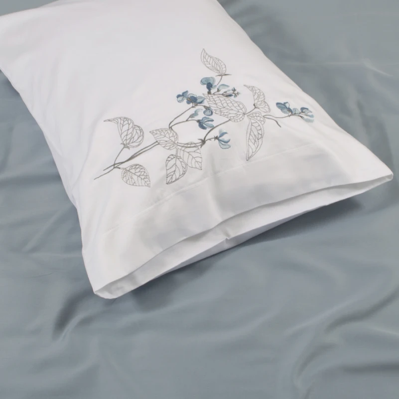 Комплект постільної білизни С Satin Elit "Leaves" - 5