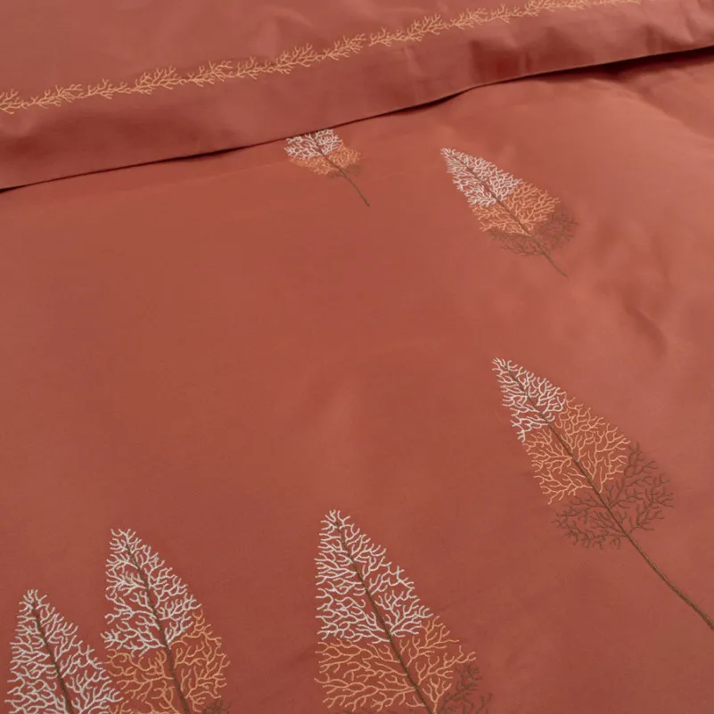 Комплект постільної білизни С Satin Elit "Ondine brick" - 2