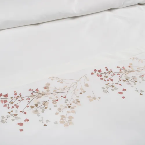 Комплект постільної білизни С Satin Elit "Petals creamy" - 4