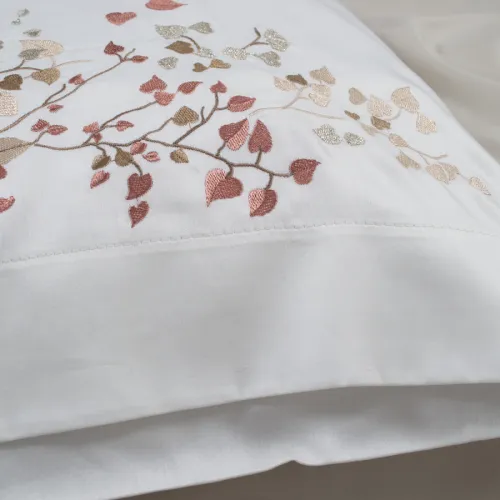 Комплект постільної білизни С Satin Elit "Petals creamy" - 5