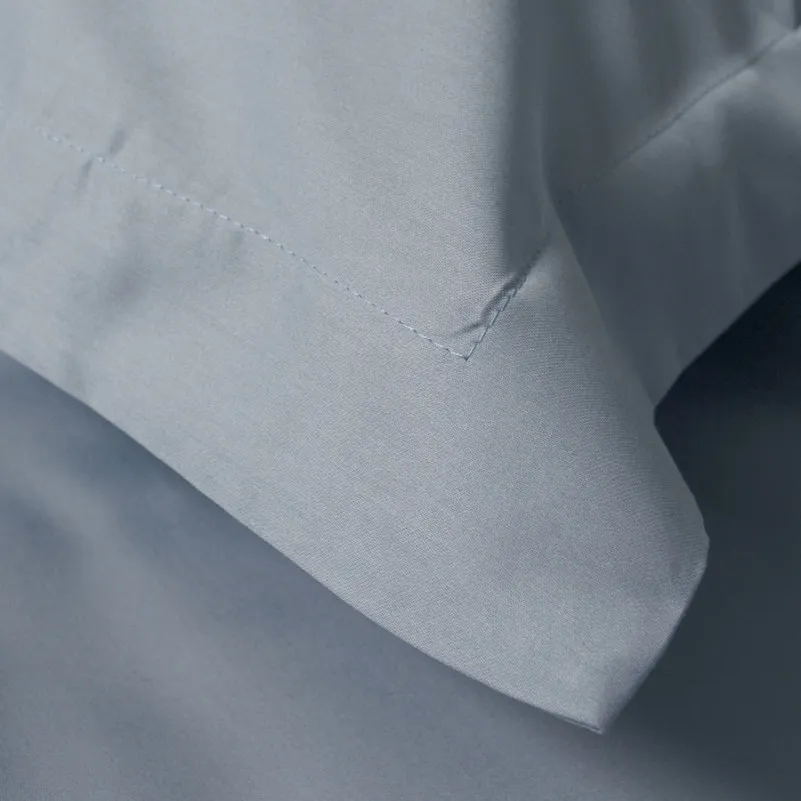 Комплект постільної білизни С Satin Elit "Petals gray" - 7