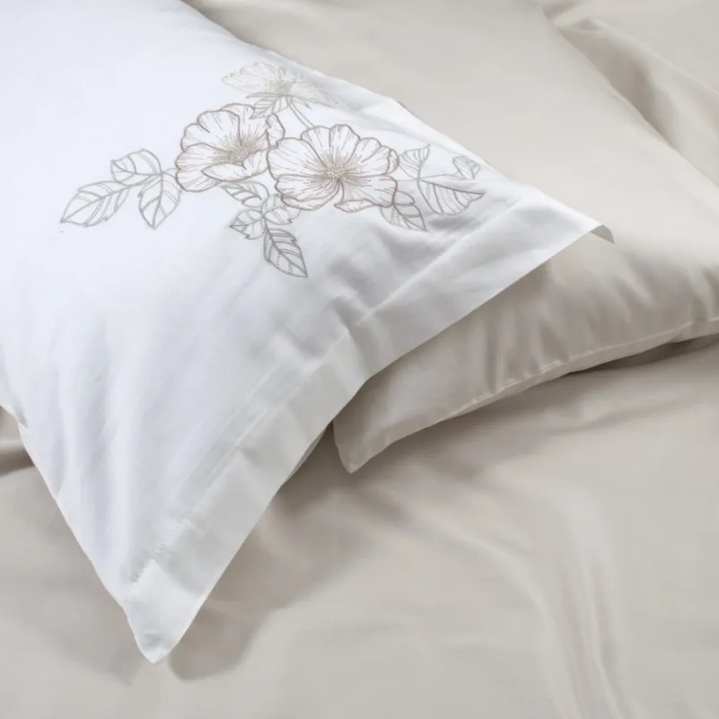 Комплект постельного белья С Satin Elit "Romantic beige"