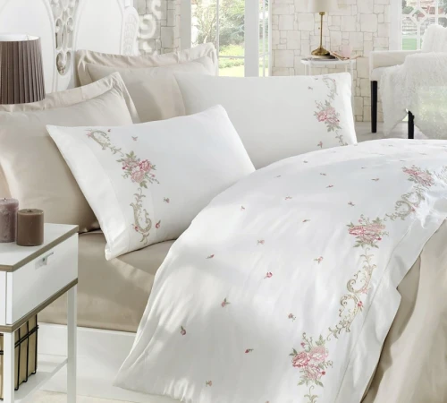 Комплект постільної білизни С Satin Elit "Rosenna" - 2
