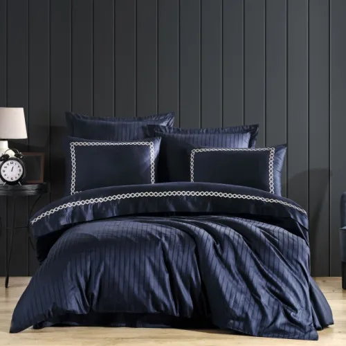 Комплект постільної білизни С Satin Elit "Serenity blue" - 2