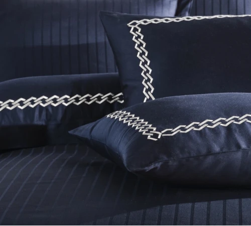 Комплект постільної білизни С Satin Elit "Serenity blue"