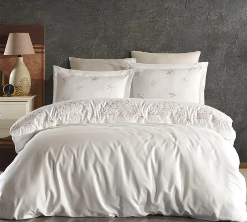 Комплект постільної білизни С Satin Elit "Sprigs" - 2