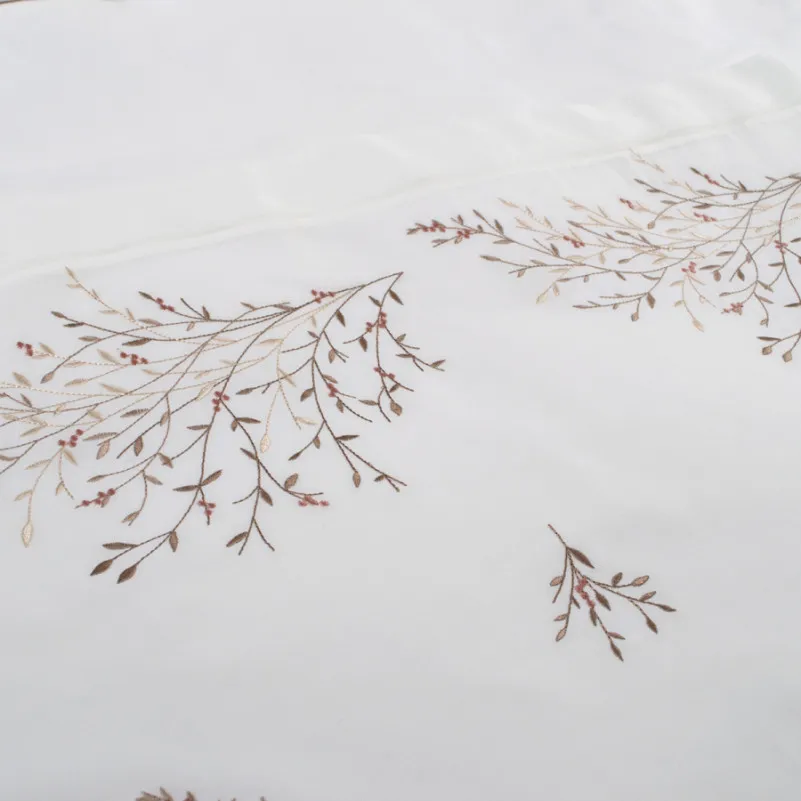 Комплект постільної білизни С Satin Elit "Sprigs" - 3