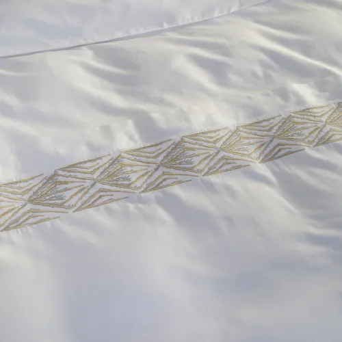 Комплект постельного белья С Satin Elit "Warmth gray" - 5
