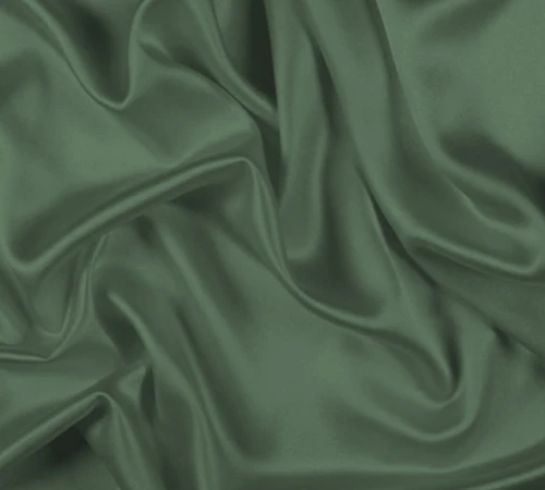 Простынь на резинке Satin Light Pro 10-017 Green Olive  - высота 25 см (детские 10 см) - 2