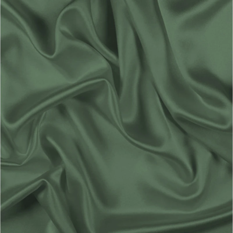 Комплект постельного белья Satin Light Pro 10-017 Green Olive - 1