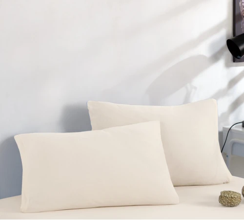 Трикотажный набор К Set of Premium Line "Beluga" (простынь на резинке - высота 25 см + наволочка 1 шт. 50*70)