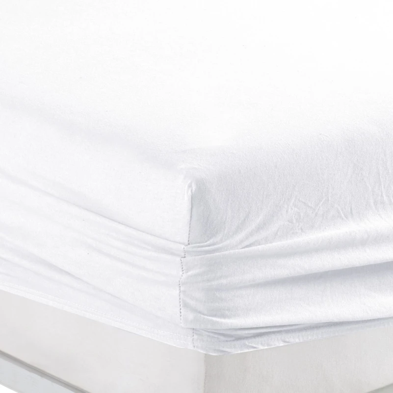 Трикотажный набор К Set of Premium Line "Brilliant White" (простынь на резинке - высота 25 см + наволочка 1 шт. 50*70) - 2
