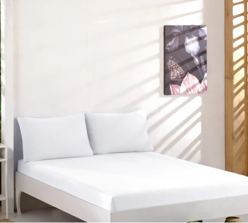 Трикотажный набор К Set of Premium Line "Brilliant White" (простынь на резинке - высота 25 см + наволочка 1 шт. 50*70) - 2