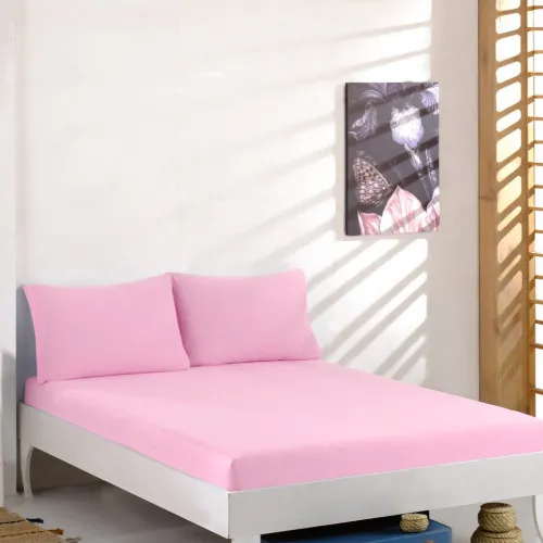 Трикотажный набор К Set of Premium Line "Mirabel" (простынь на резинке - высота 25 см + наволочка 1 шт. 50*70) - 2