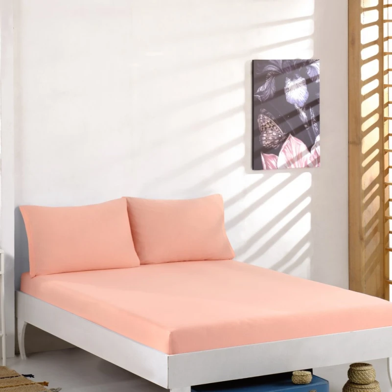 Трикотажний набір К Set of Premium Line "Miss Piggy" (простирадло на гумці - висота 25 см + наволочка 1 шт. 50*70) - 1