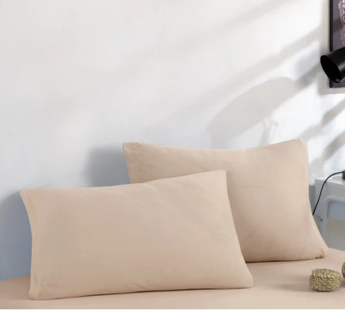 Трикотажный набор К Set of Premium Line "Pale Brown" (простынь на резинке - высота 25 см + наволочка 1 шт. 50*70)