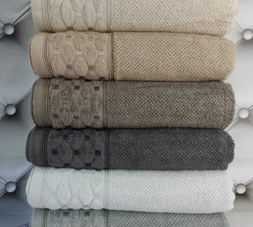 Набір рушників Т "Sikel Silver " (6 шт.)