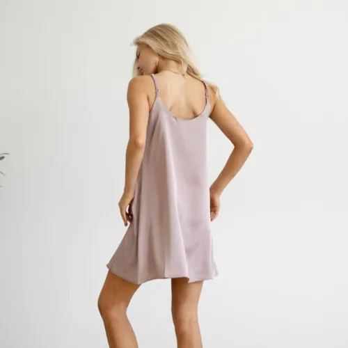 Ночная рубашка "Silk Alessia" cream - 2