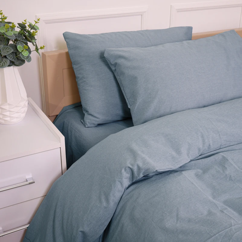 Простынь на резинке Вареный хлопопк 40-0020 "Silk Dreams" - высота 25 см (детские 10 см) - 8